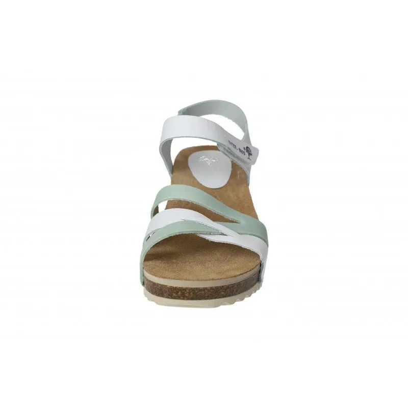 5803 SANDALIAS CON CUÑA color BLANCO