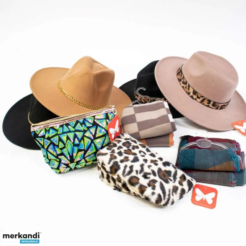 Accesorios de invierno para mujer: bolsos de mano, bufandas y sombreros de CLAUDINE