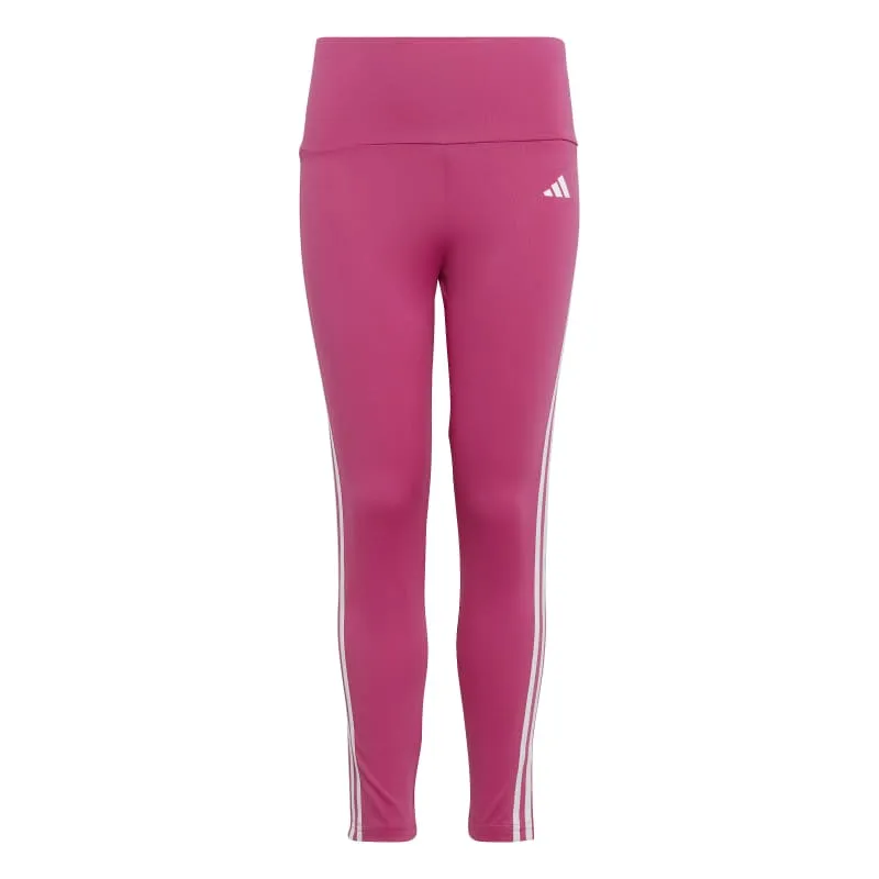 ADIDAS GIRLS ESSENTIALS AEROREADY 3STRIPES HIGHWAISTED LEGGINGS