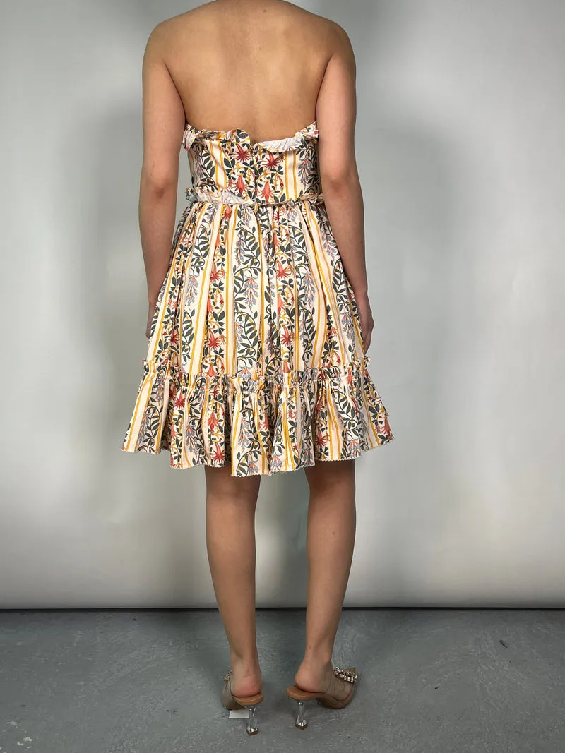 AGUA BENDITA Vestido Rosa Lluvia Floral