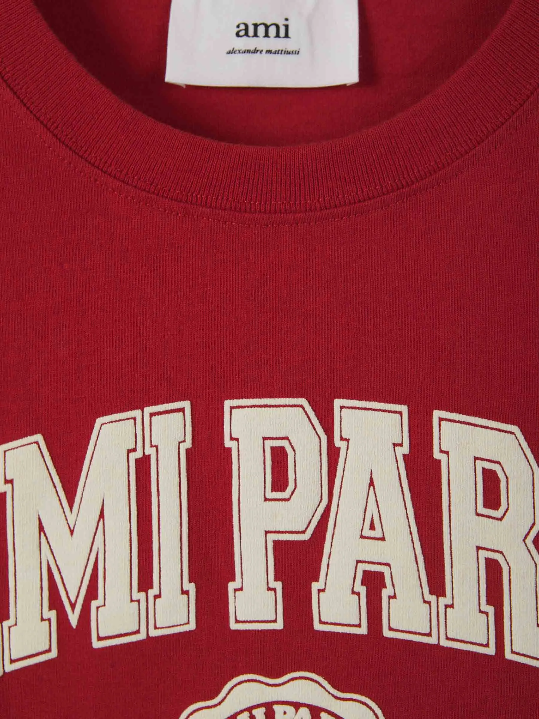 Ami Paris Camiseta Maxi Logo