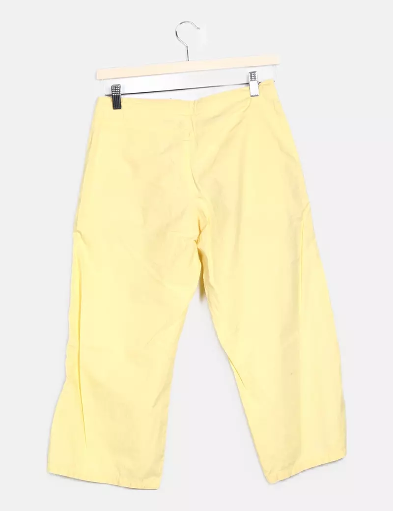 Amisu Pantalón amarillo básico