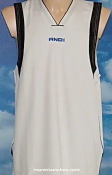 And 1 Camiseta Chance (blanco/negro)