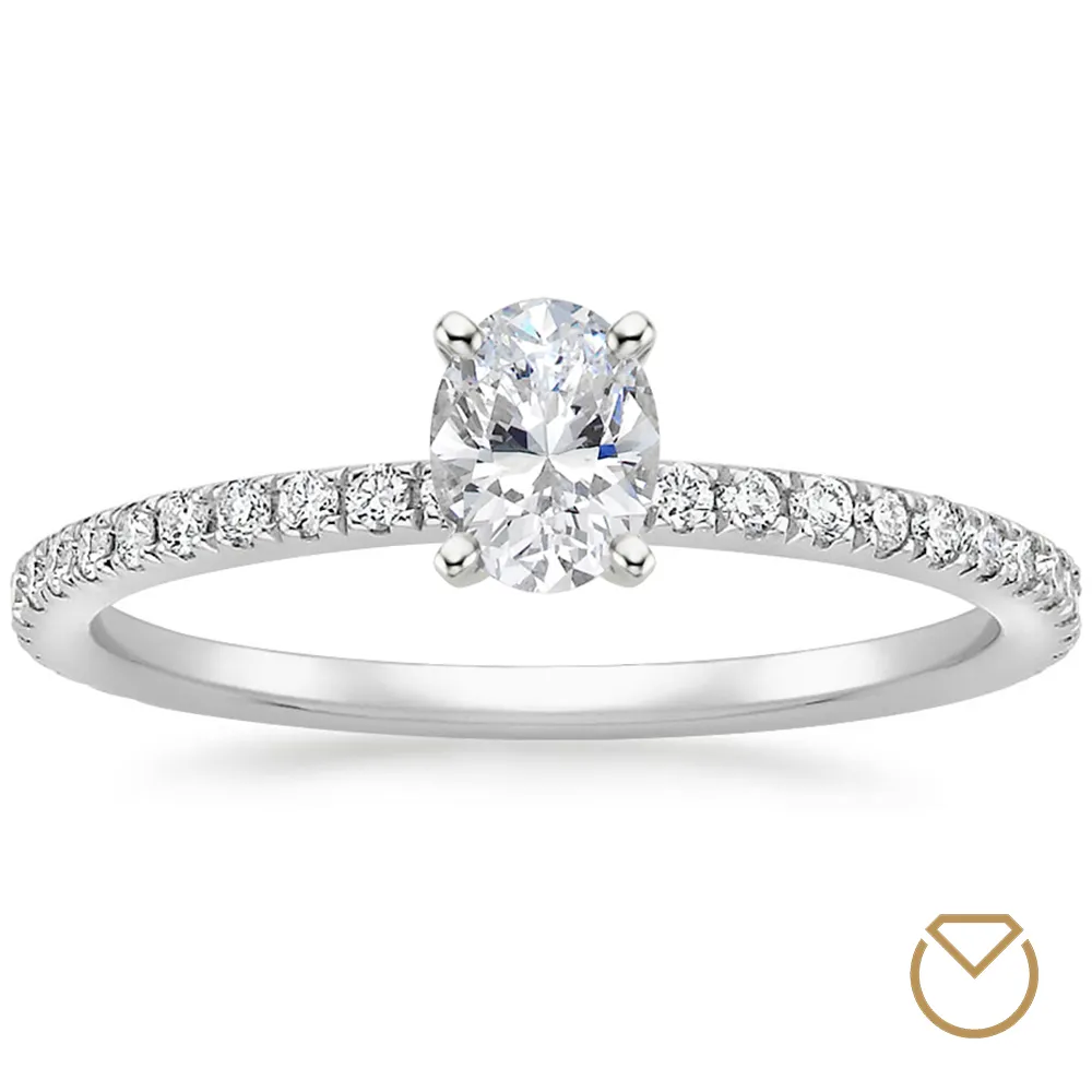 ANILLO DE COMPROMISO ORO 18K / REF. 034COB