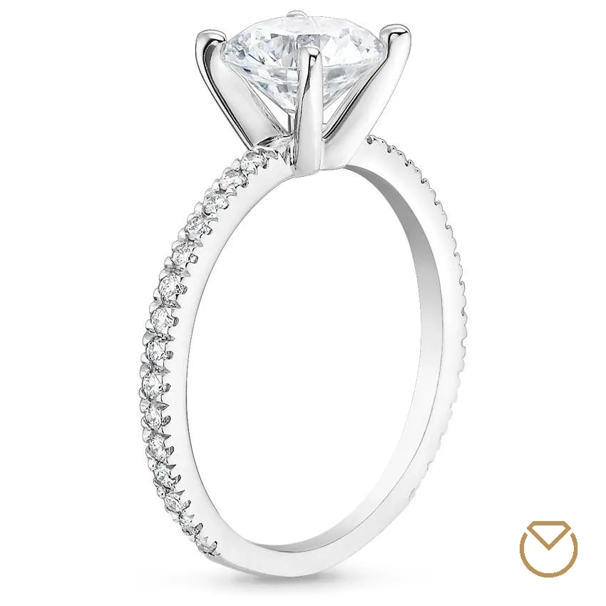 ANILLO DE COMPROMISO ORO 18K / REF. 034COB