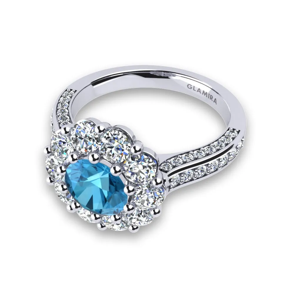 Anillo de compromiso Rosie