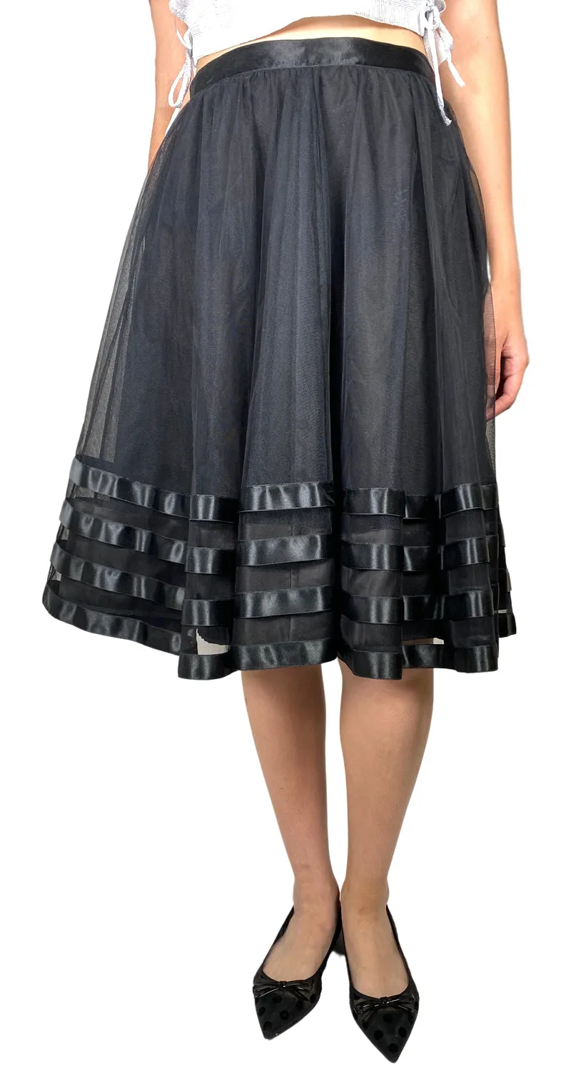 ARMANI Falda Midi Negra