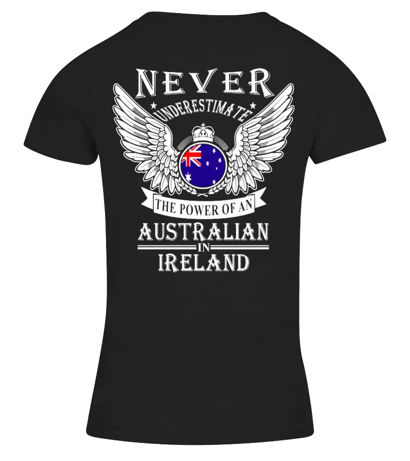 Australian in Ireland Camiseta cuello pico Mujer