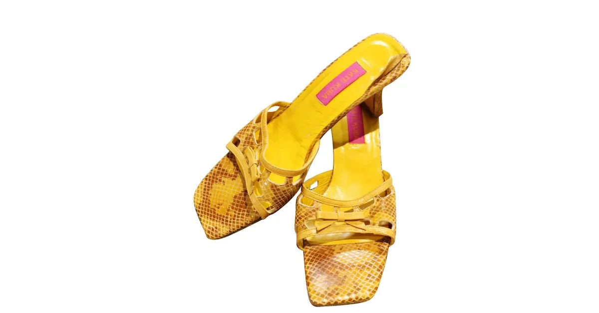 Autre Marque Sandalias kuba kuba Amarillo 