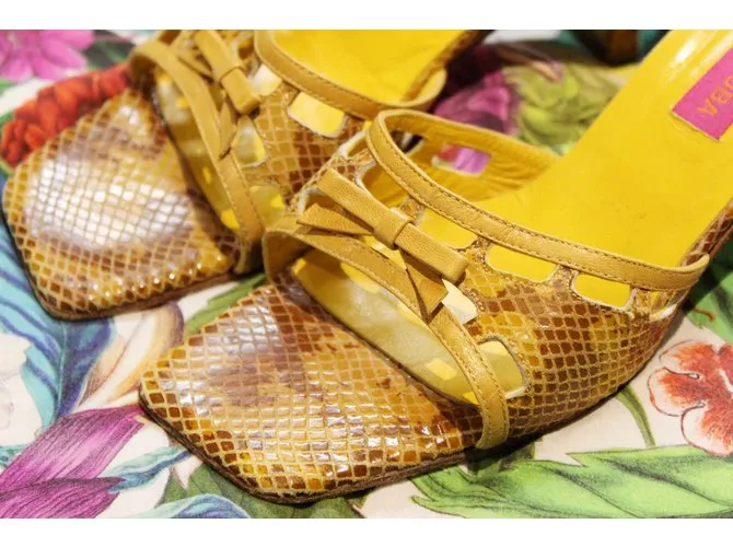 Autre Marque Sandalias kuba kuba Amarillo 