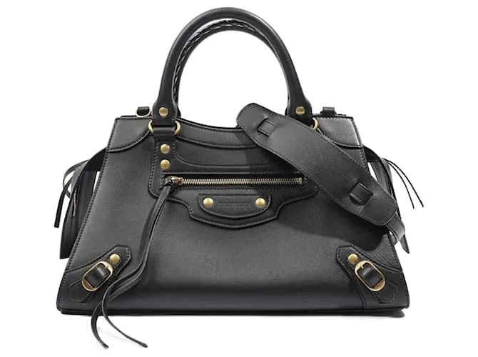 Balenciaga Neo Classic City Cuero Negro Pequeño 