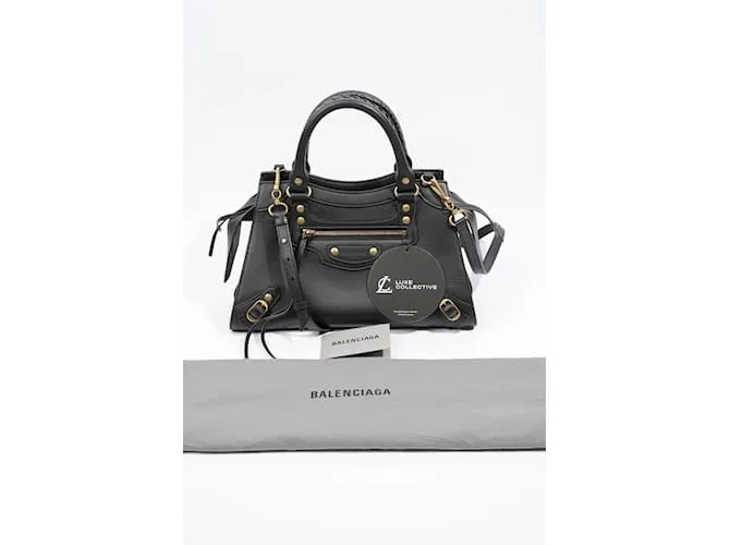 Balenciaga Neo Classic City Cuero Negro Pequeño 