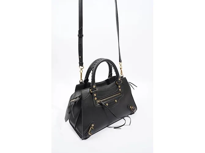 Balenciaga Neo Classic City Cuero Negro Pequeño 