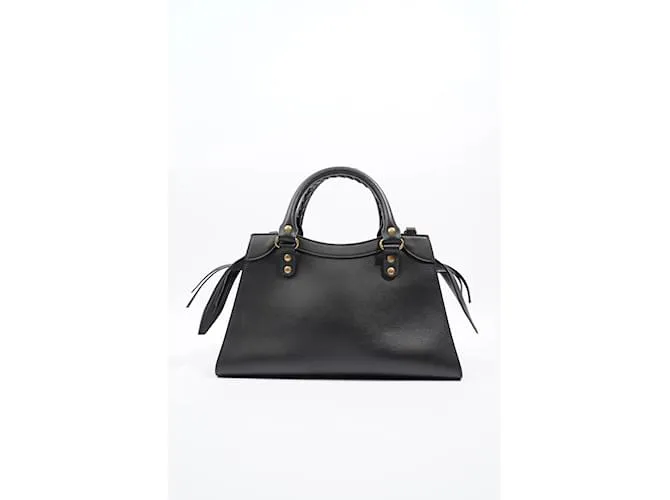 Balenciaga Neo Classic City Cuero Negro Pequeño 