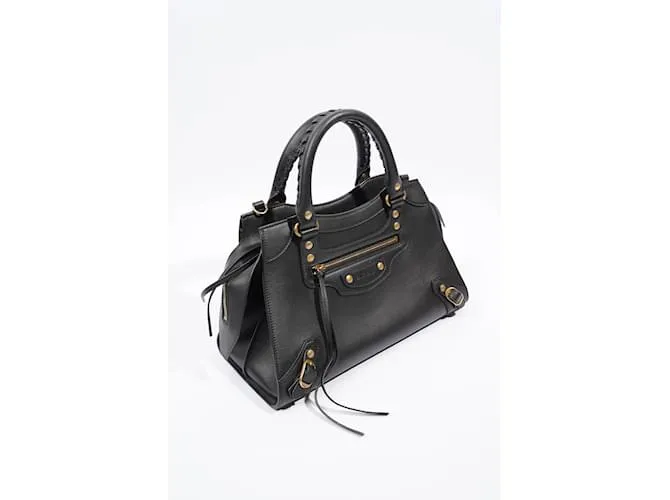 Balenciaga Neo Classic City Cuero Negro Pequeño 