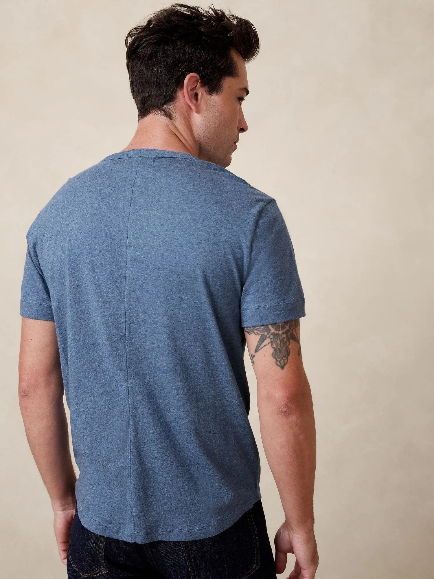 BANANA REPUBLIC POLERA HOMBRE SOFT WASH