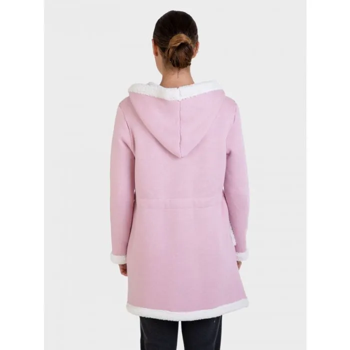 Bata mujer Massana rosa con cremallera L726212