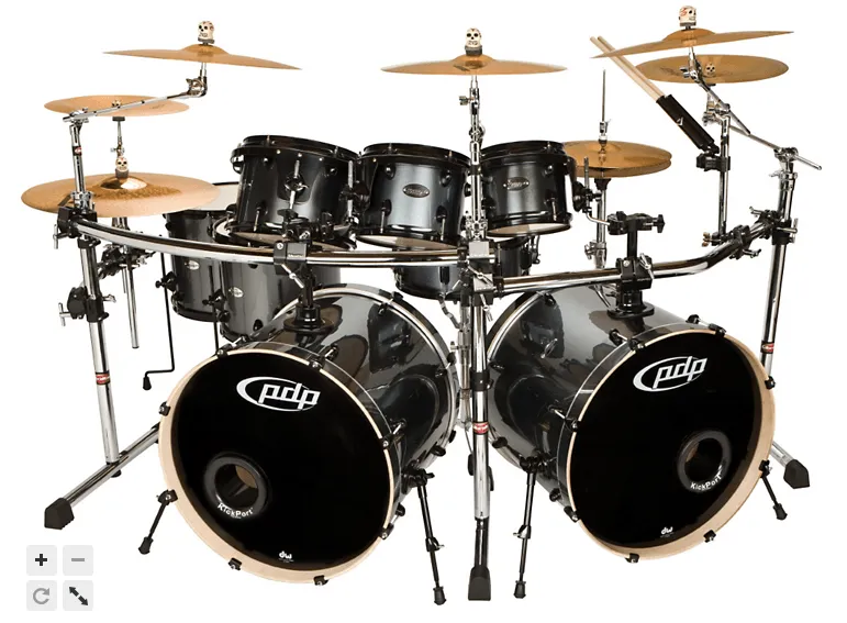 Bateria PDP Pddd2210 Double Drive (8 Piezas) 