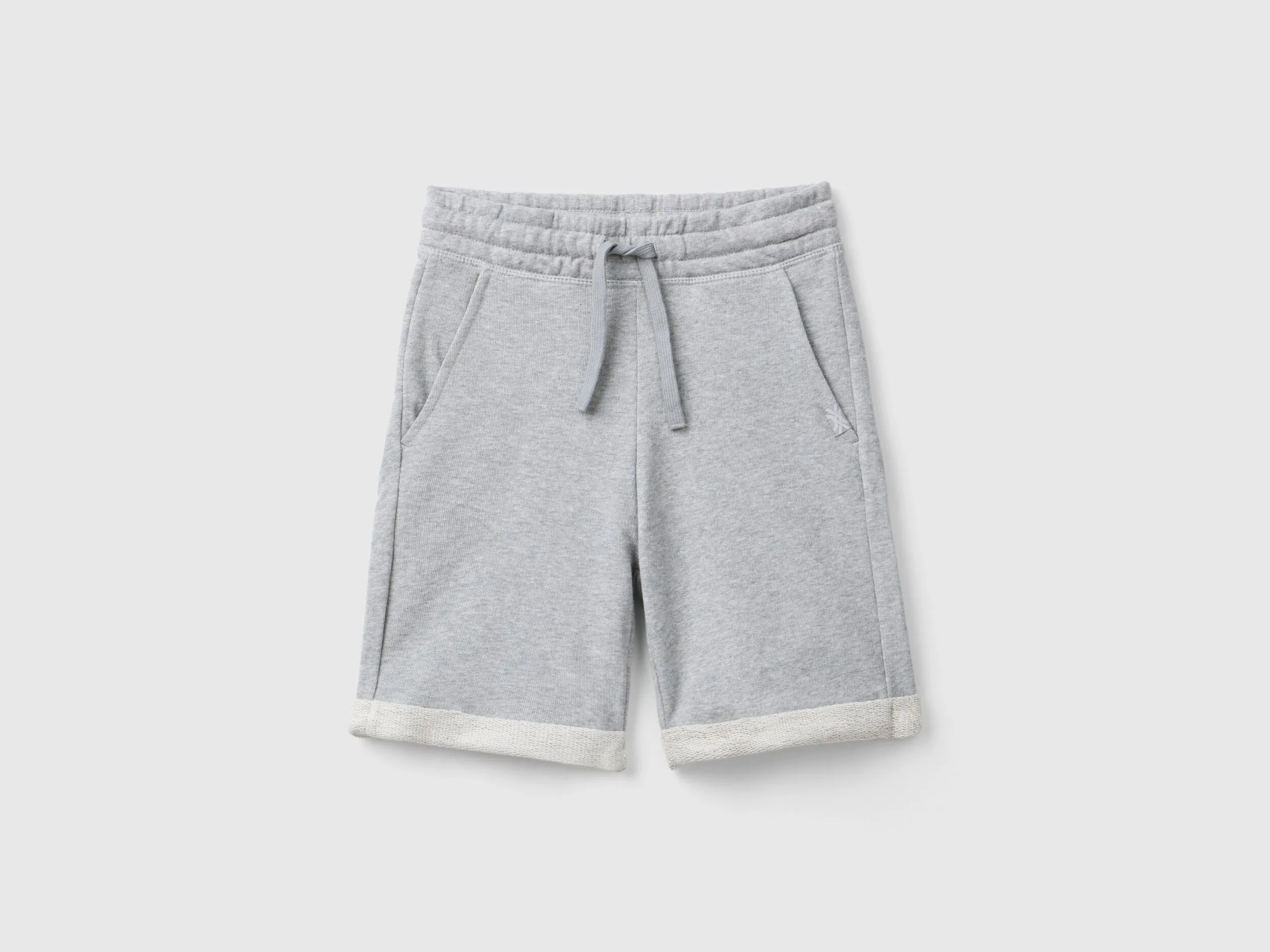Bermudas de felpa de 100 % algodón