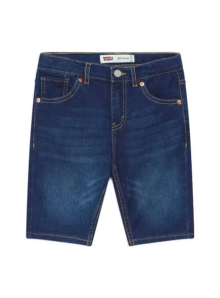 bermudas levis 511 azul para niño