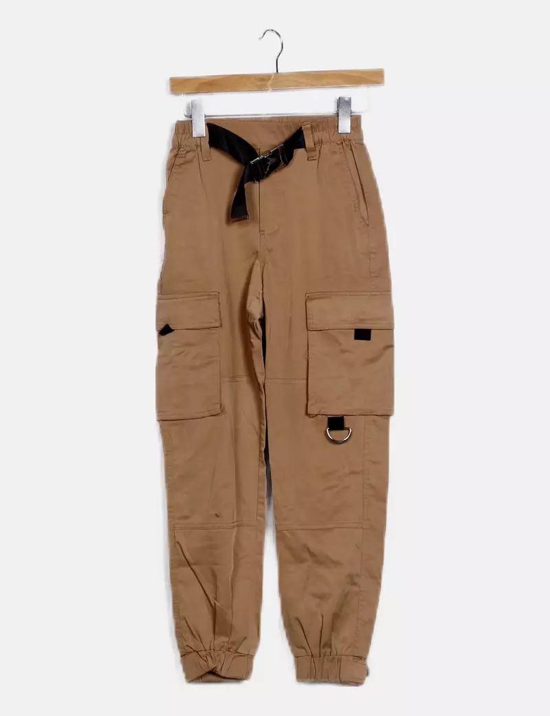 Bershka Pantalones cargo Skinny o pitillo o slim
