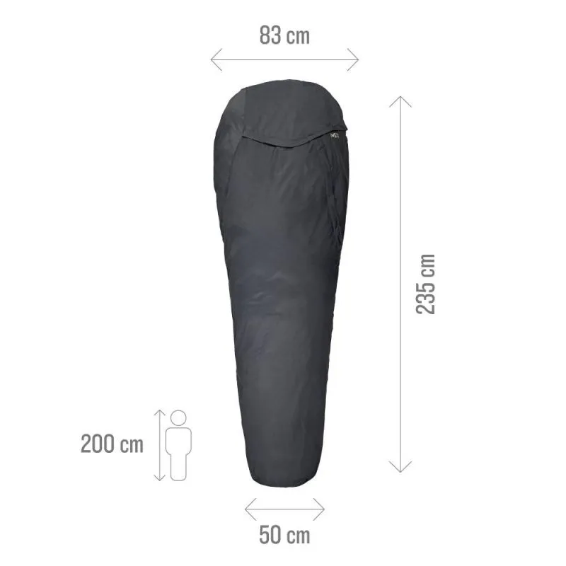 Bolsa impermeable Millet Bivy Bag (Asfalto)