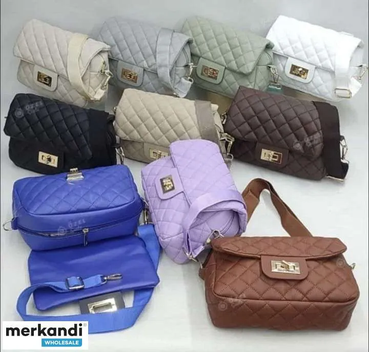 Bolsos de mujer con estilo, al por mayor, variedad de colores.