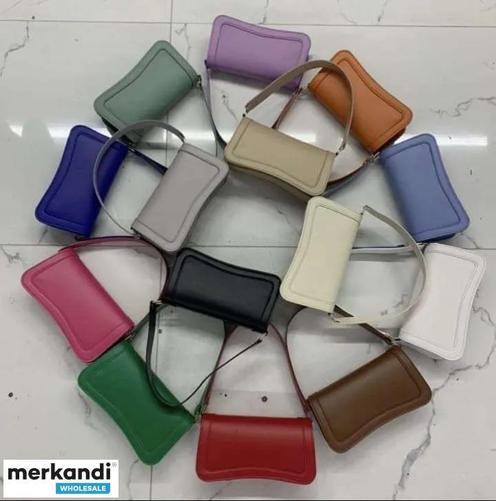 Bolsos de mujer con estilo, al por mayor, variedad de colores.