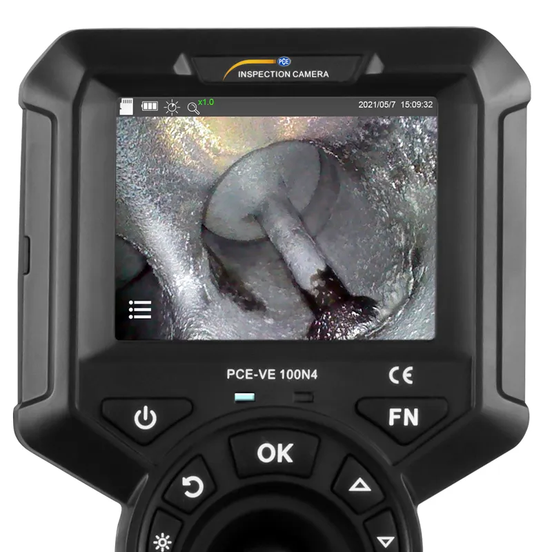 BOROSCOPIO PCEVE N4, PARA MOTORES Y MáQUINAS, CáMARA 4 DIRECCIONES, Ø 6 MM, 1 M DE CABLE