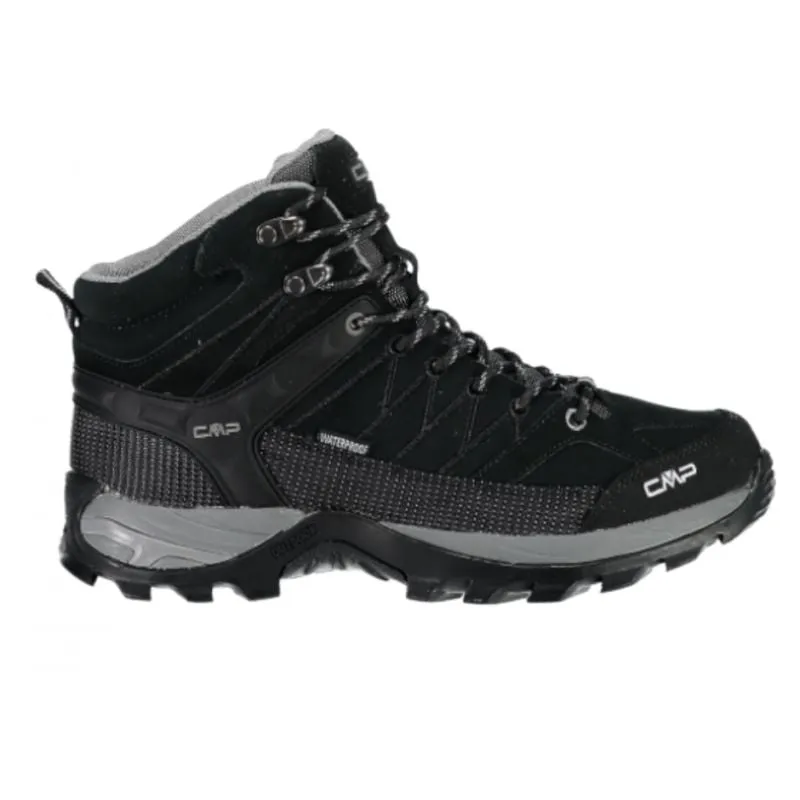 Bota de montaña RIGEL MID WP (Negro Gris)