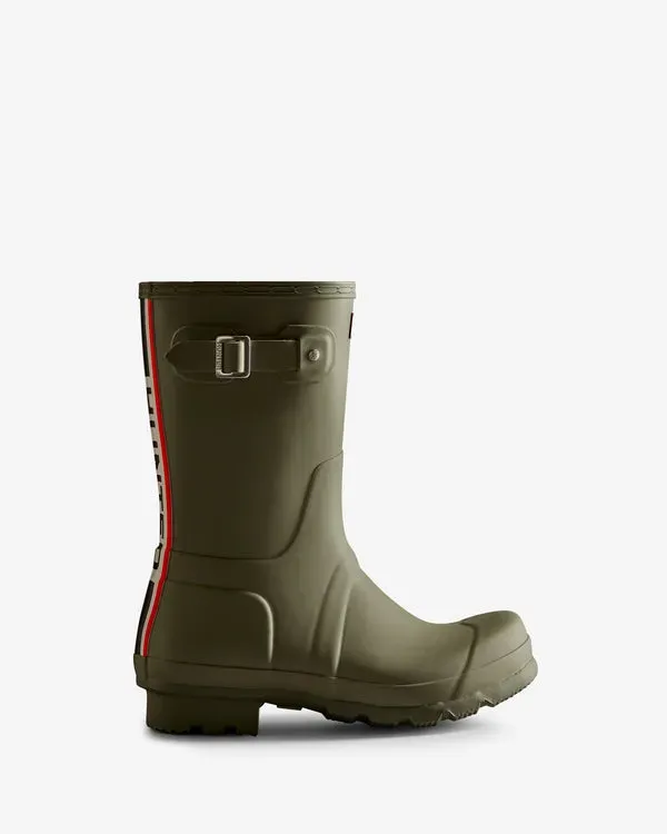 BOTAS CORTAS HUNTER TRICOLOUR LOGO BACKSTRAP SHORT WELLINGTON HOMBRE VERDE | 134KUBXNQ ABUNDANTE 2024 – BOTAS CORTAS