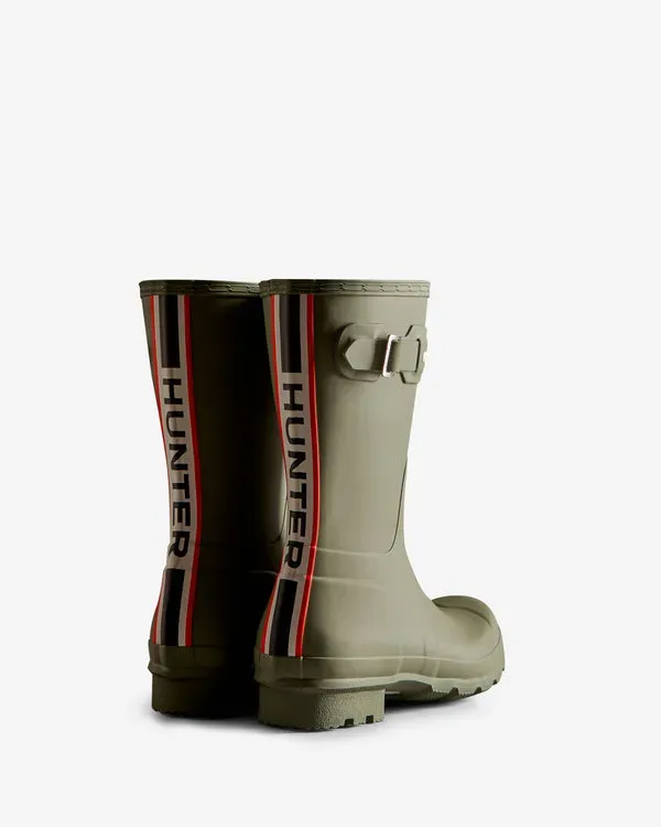 BOTAS CORTAS HUNTER TRICOLOUR LOGO BACKSTRAP SHORT WELLINGTON HOMBRE VERDE | 134KUBXNQ ABUNDANTE 2024 – BOTAS CORTAS