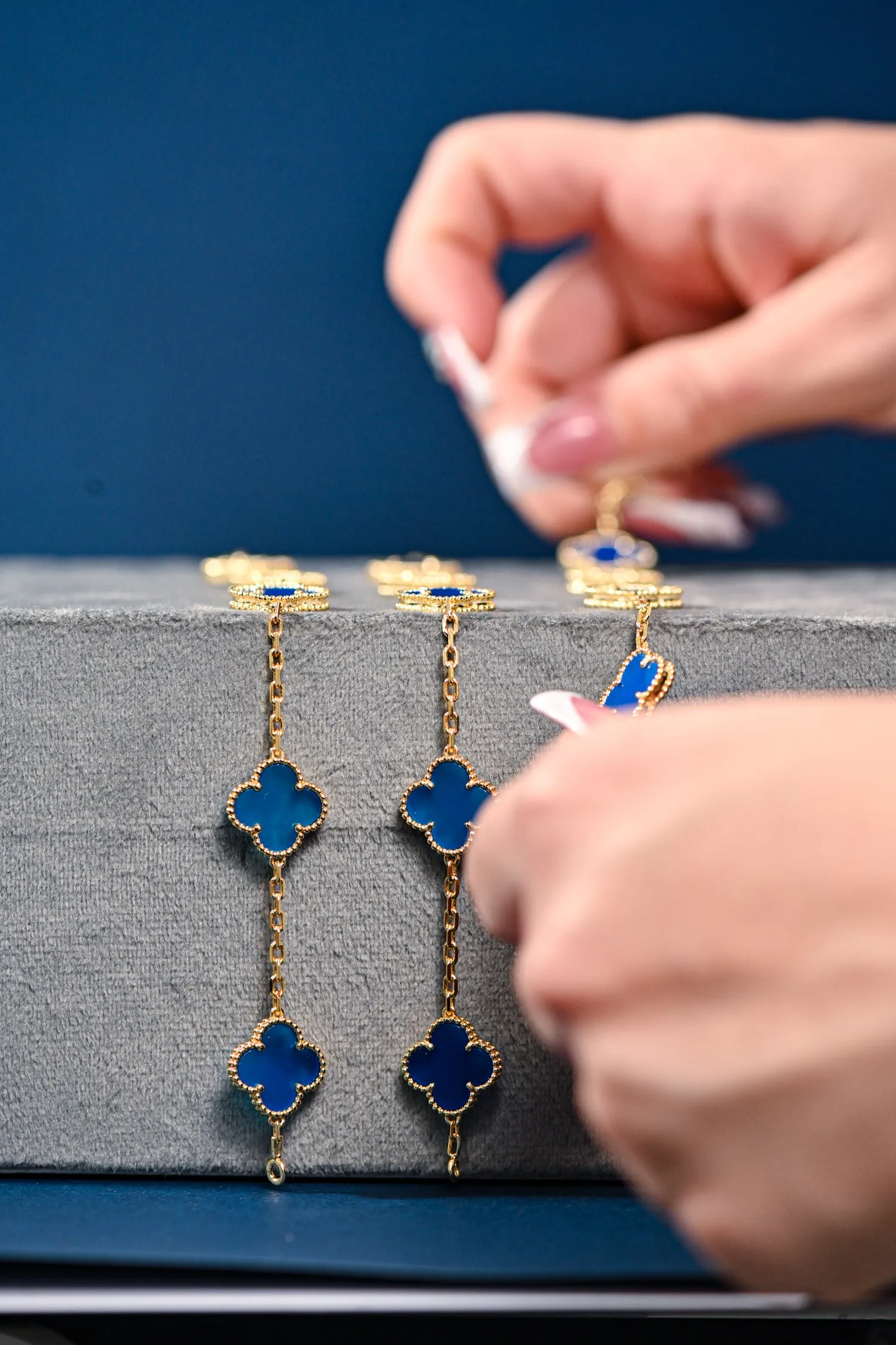 Brazalete navy blue New collection