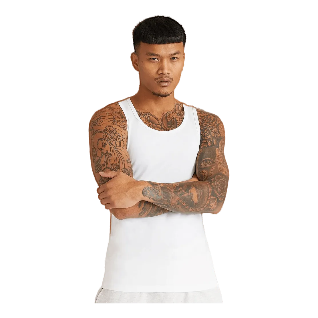 BREAD & BOXERS BREAD & BOXERS TANK 2PACK