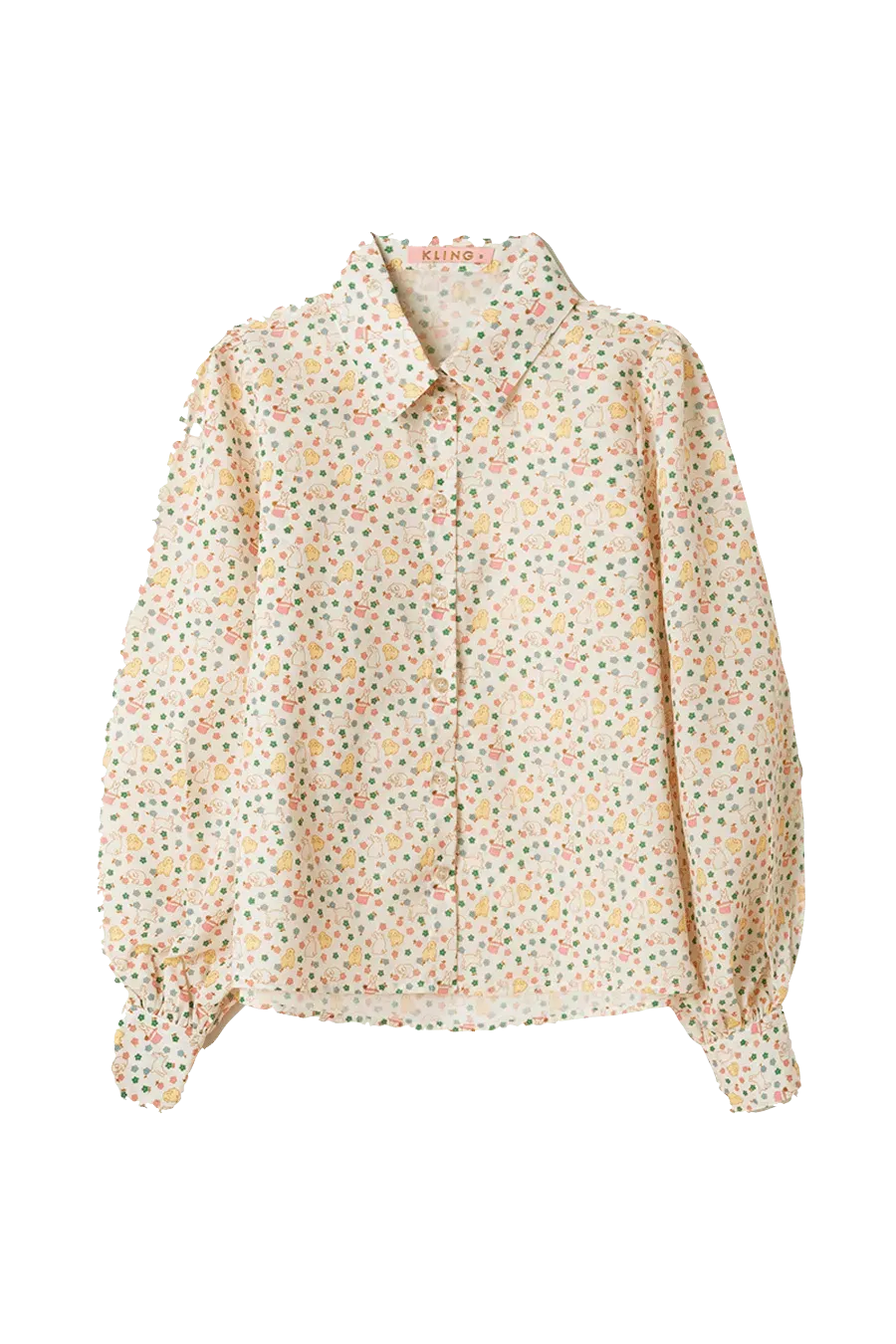 Camisa Abullonada Conejos