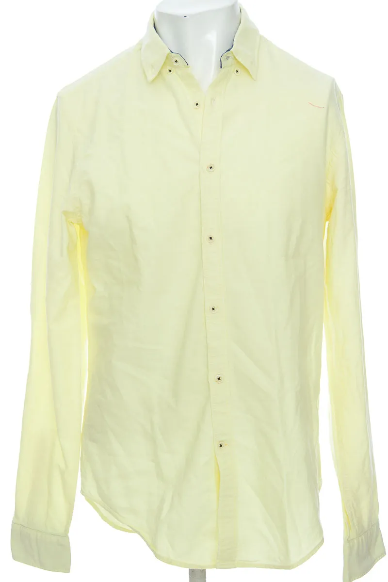 CAMISA COLOR AMARILLO  ZARA