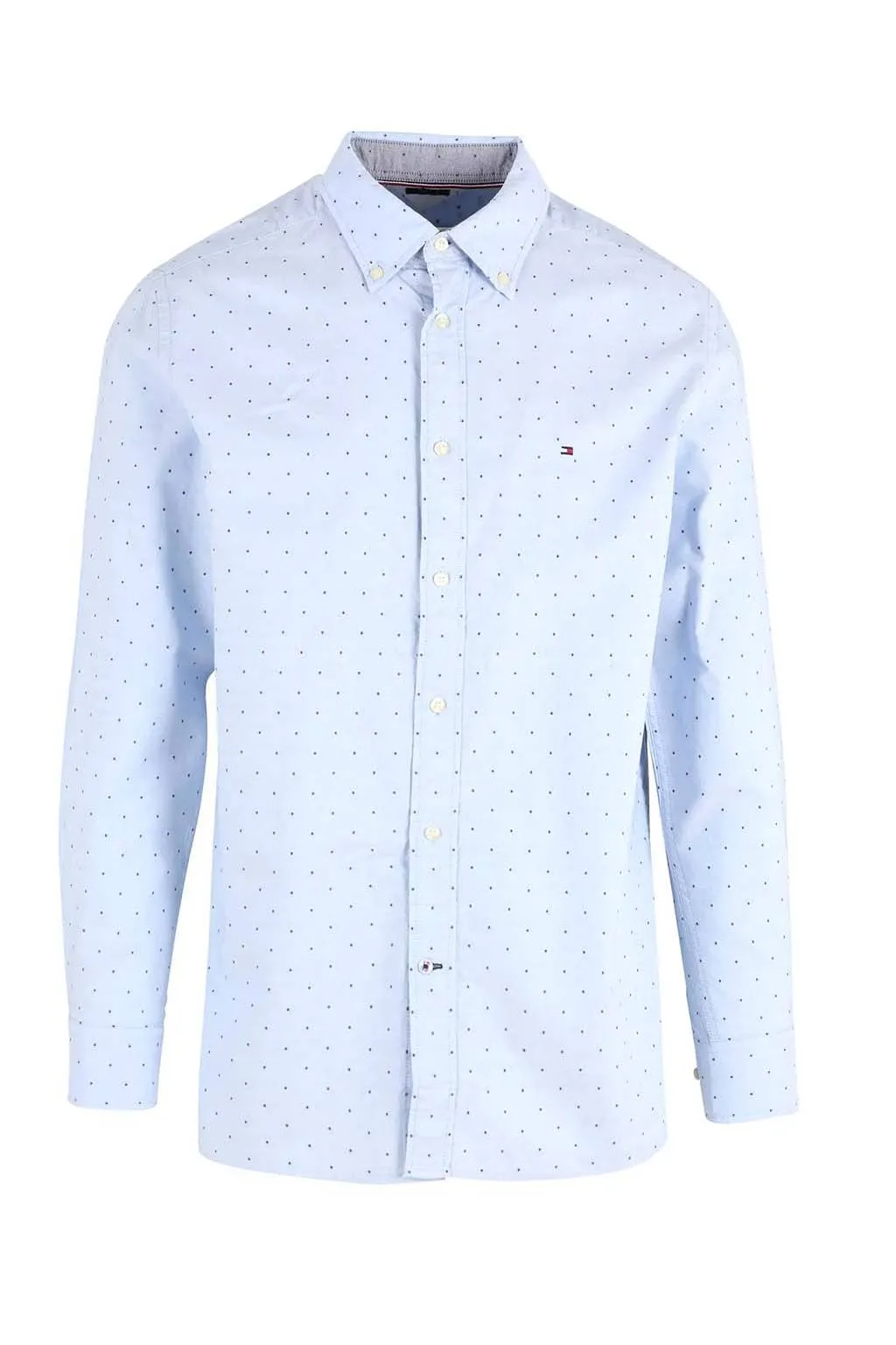Camisa Tommy Hilfiger MW0MW28325 0GY Cloudy Blue/Bold Blue