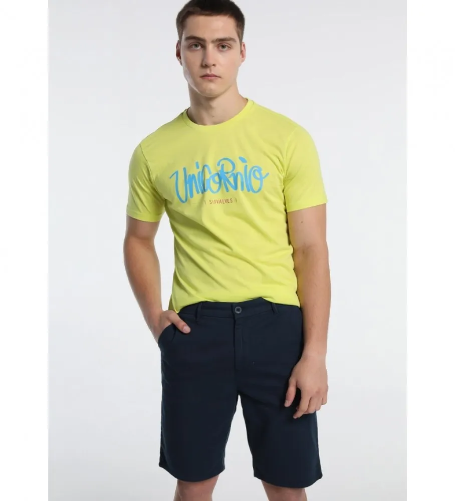 Camiseta Actitud amarillo