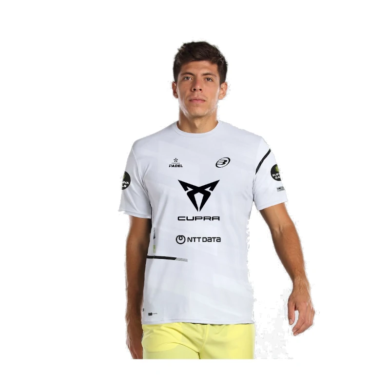 Camiseta Bullpadel Adula TL Blanco