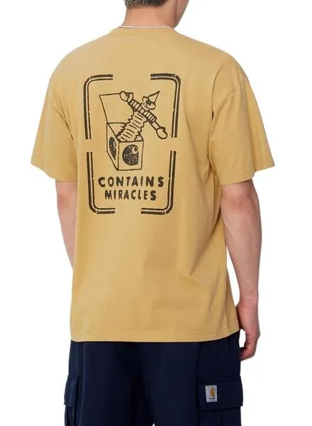 Camiseta Carhartt Stamp amarillo para hombre