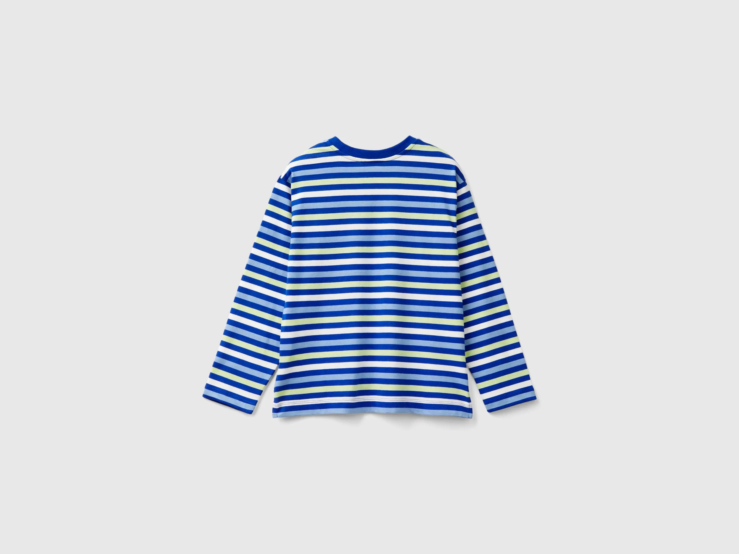Camiseta de rayas de 100 % algodón