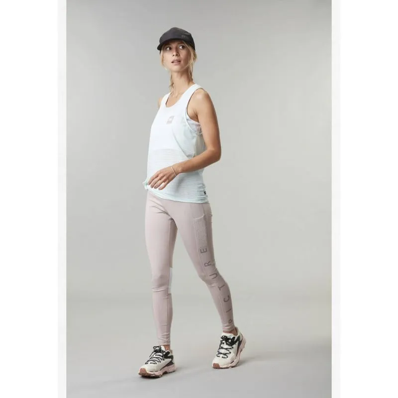Camiseta de tirantes Picture Oblik Tech Tank (Misty blue) mujer