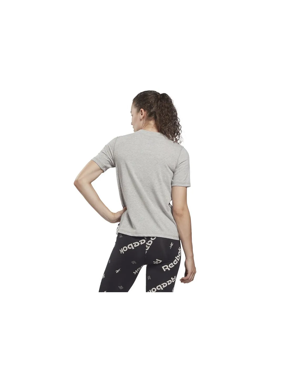 Camiseta de trainning Reebok Tape Pack W Grey