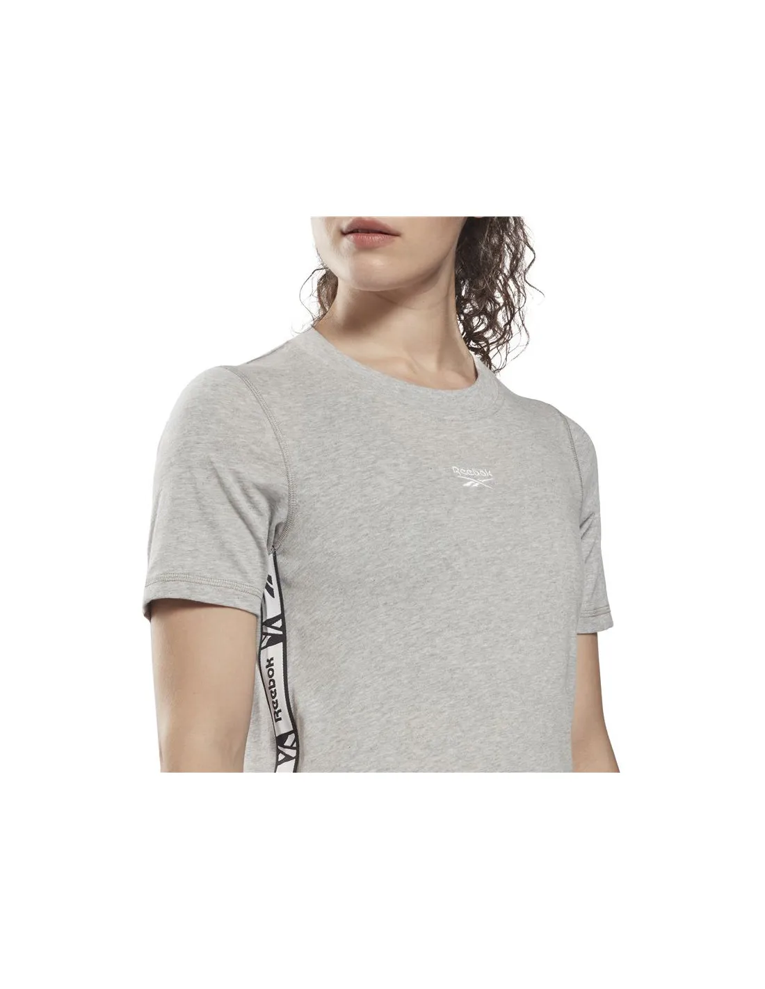 Camiseta de trainning Reebok Tape Pack W Grey