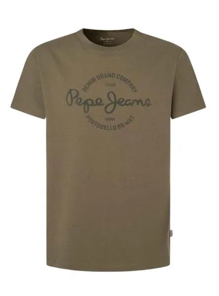 Camiseta Pepe Jeans Craigton Verde4 Para Hombre