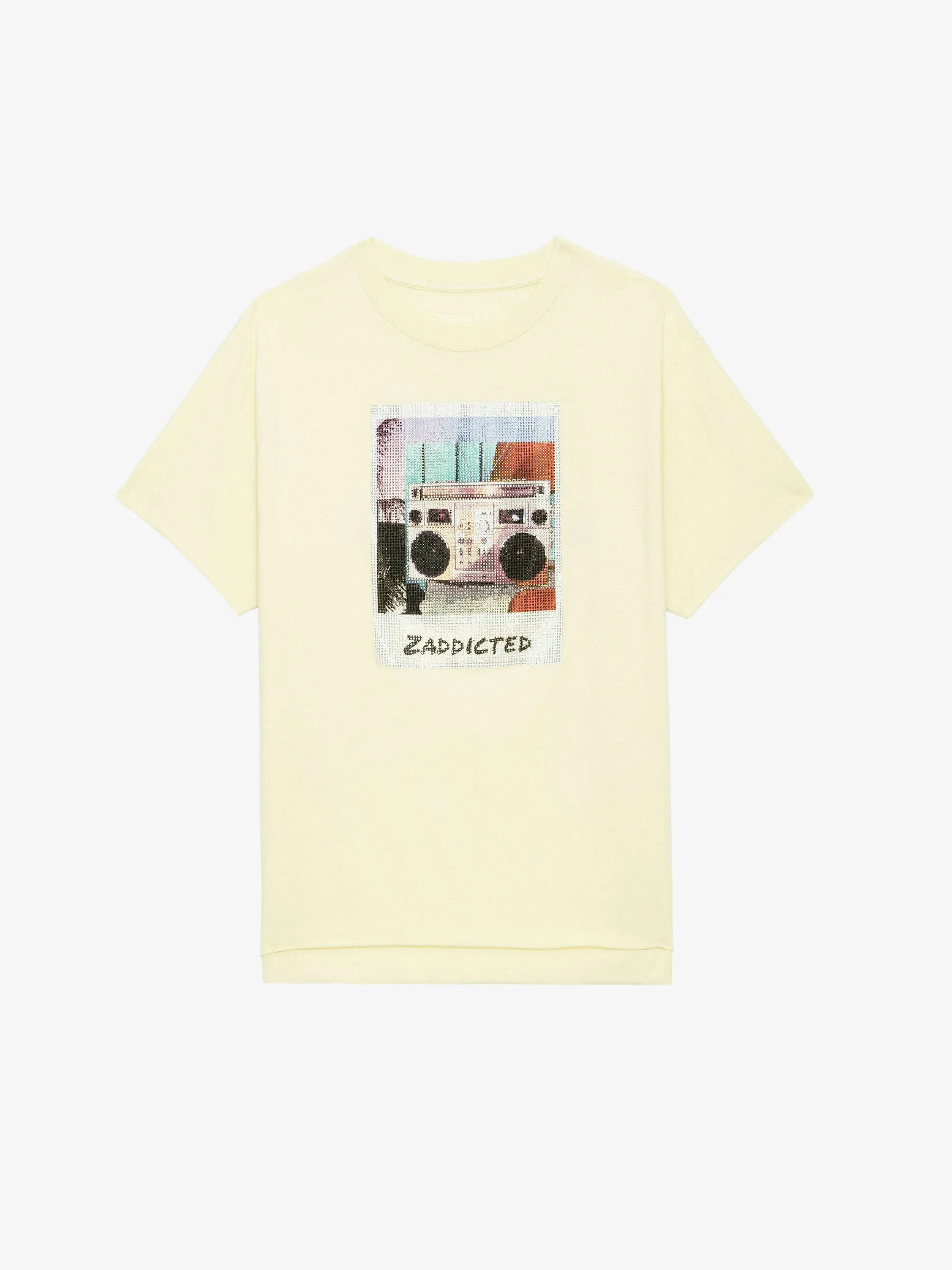 Camiseta Tommer Estampado Fotográfico Strass