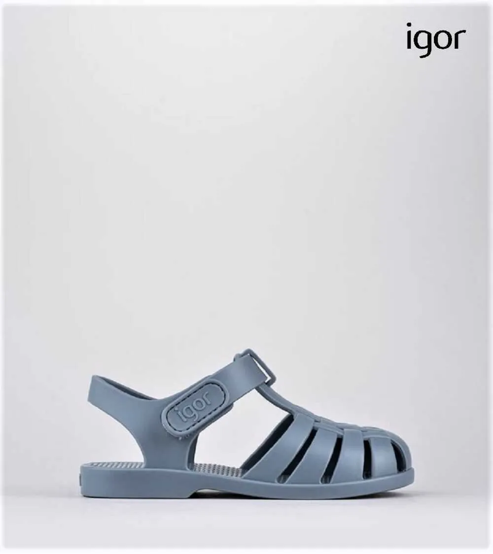 CANGREJERA PLAYA IGOR VELCRO CLÁSICA AZUL OCÉANO