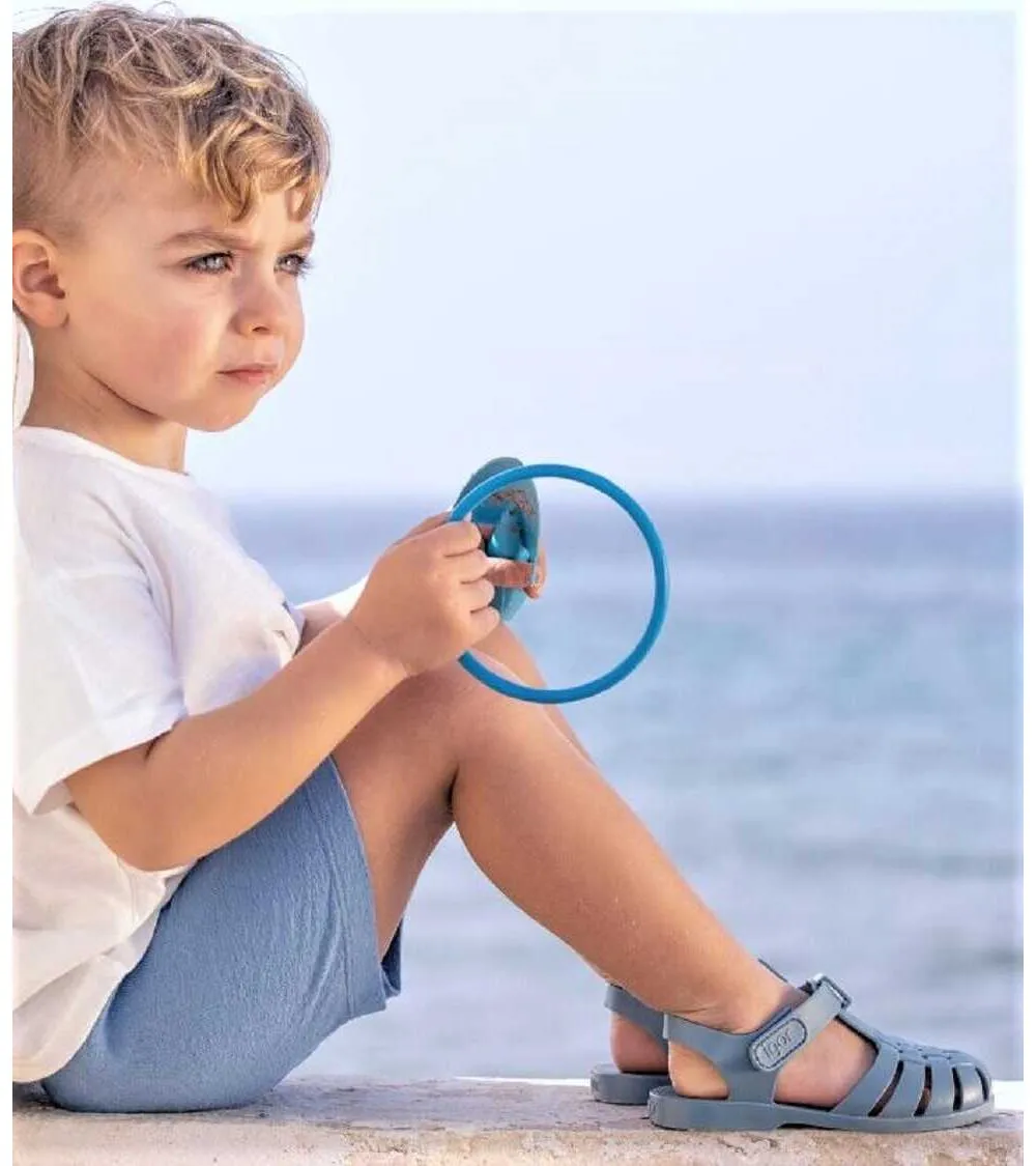 CANGREJERA PLAYA IGOR VELCRO CLÁSICA AZUL OCÉANO