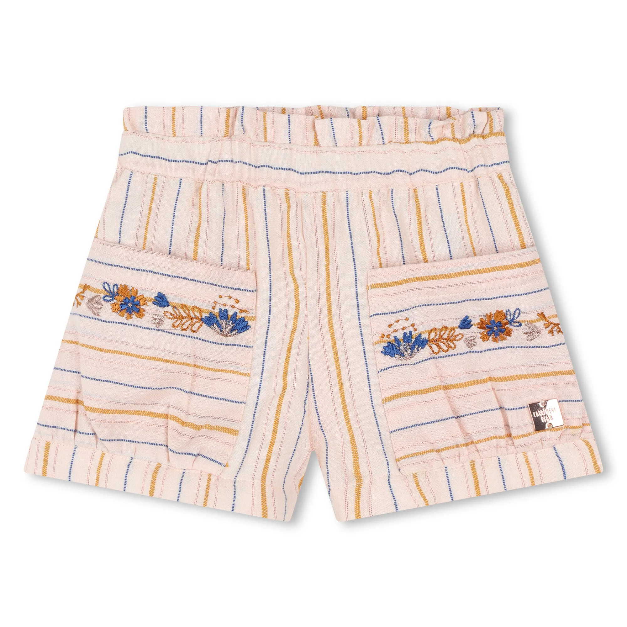 CARREMENT BEAU Pantalón estampado de gasa