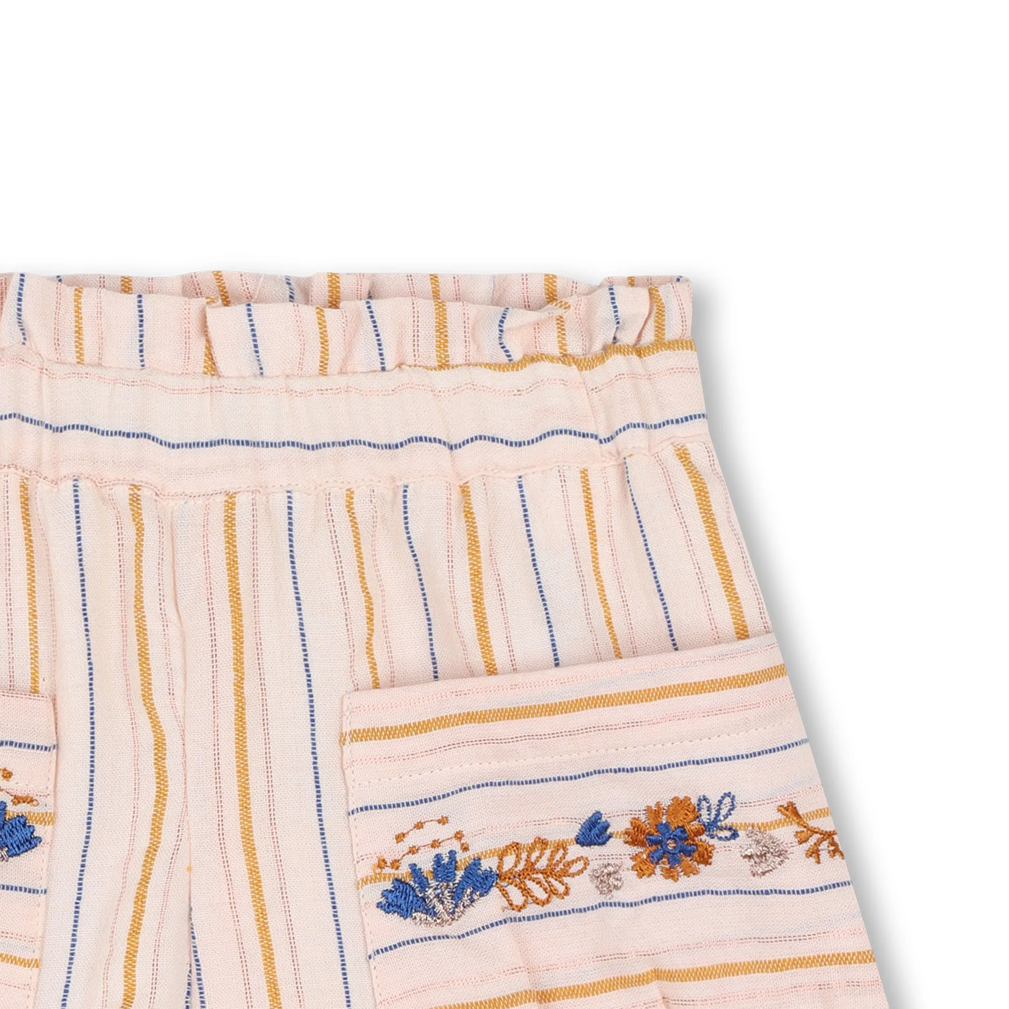 CARREMENT BEAU Pantalón estampado de gasa